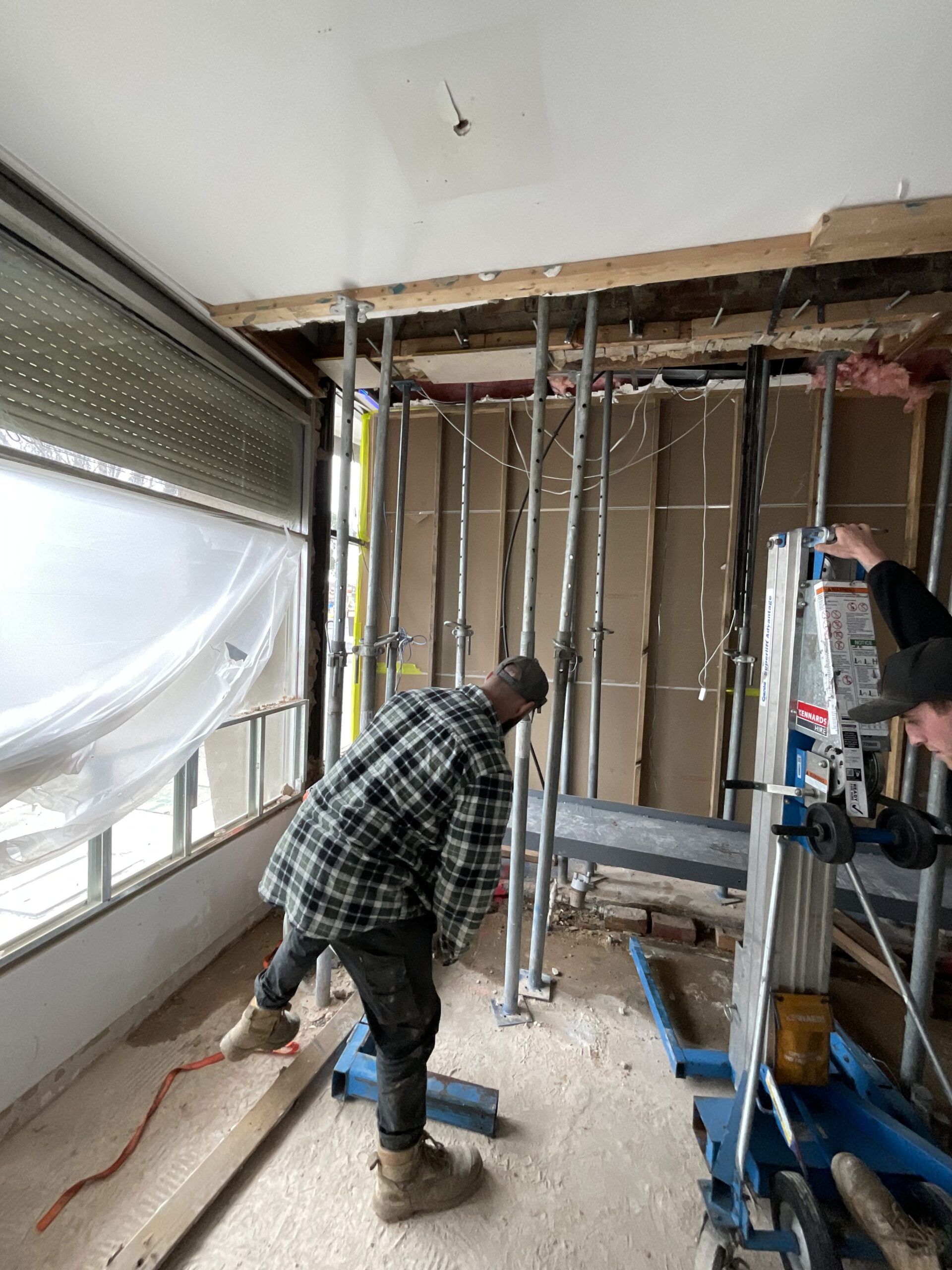 Brick Wall Removal Melbourne – Structural Openings, Wall Cutting & Steel Lintel Installation - Project Image 9