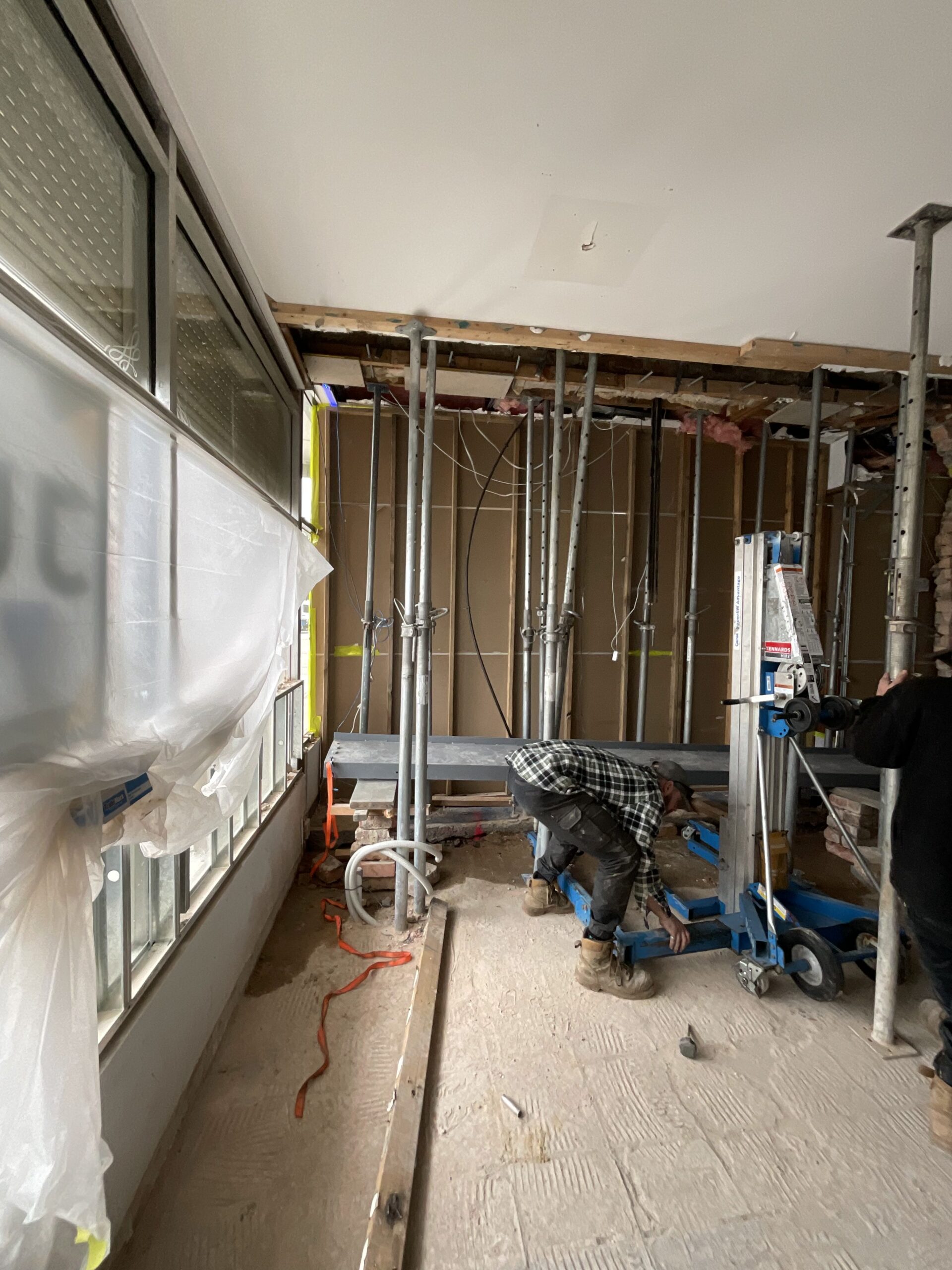 Brick Wall Removal Melbourne – Structural Openings, Wall Cutting & Steel Lintel Installation - Project Image 10
